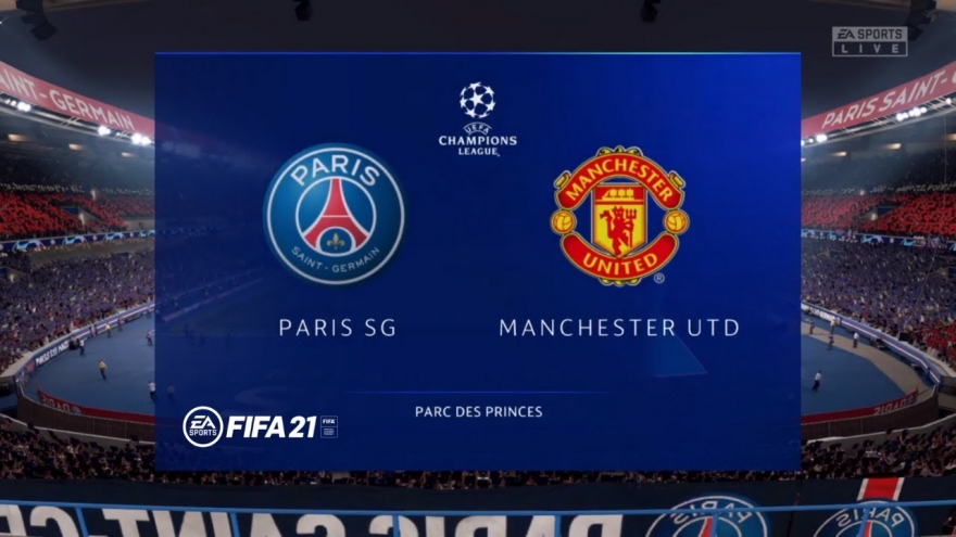 VIDEO:  Dự đoán kết quả PSG - MU bằng game FIFA 21