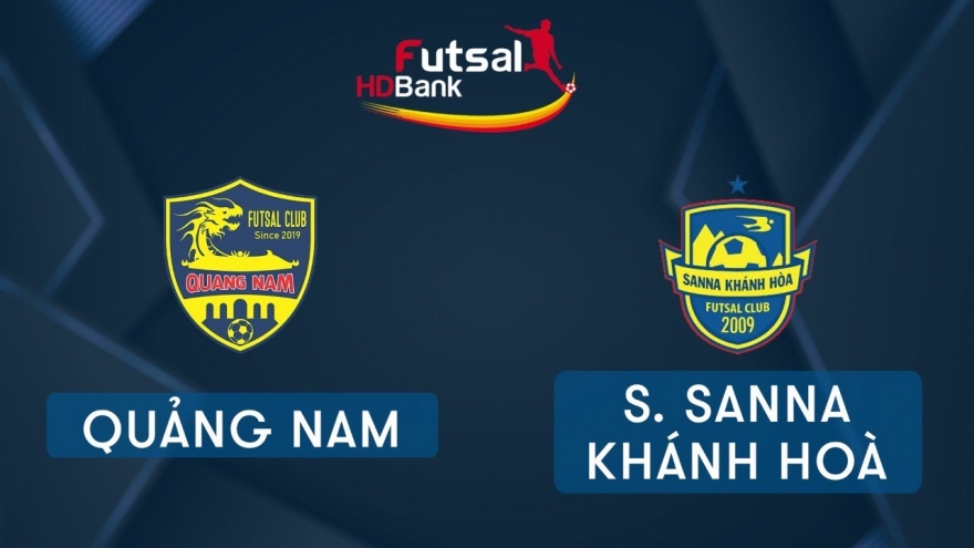 Xem trực tiếp Futsal HDBank VĐQG 2020: Quảng Nam - Sanna Khánh Hòa