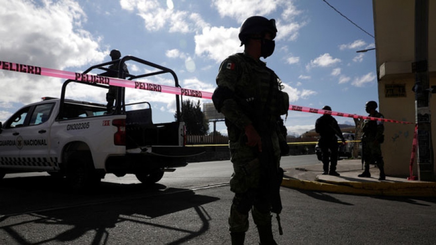 Xả súng đẫm máu ở Mexico: 6 người chết, 6 người bị thương