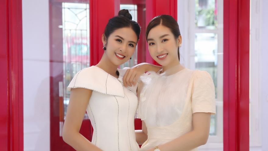 Chuyện showbiz: Hoa hậu Đỗ Mỹ Linh làm phù dâu trong lễ cưới Ngọc Hân