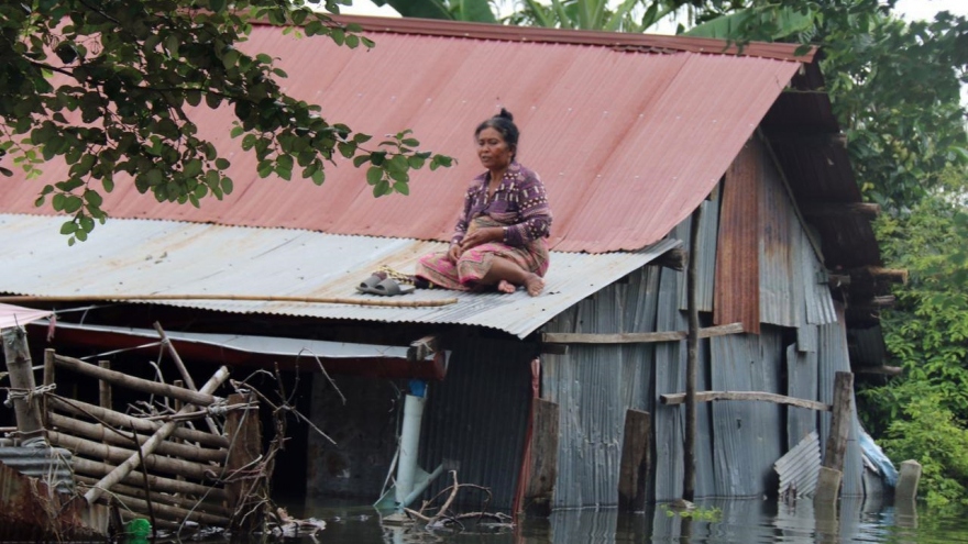 Lũ lụt Campuchia khiến 24 người chết và mất tích, 19/25 tỉnh thành bị ảnh hưởng
