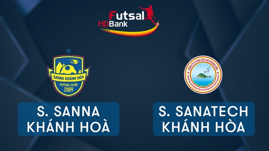 Trực tiếp Savinest Sanna Khánh Hòa vs Savinest Sanatech Khánh Hòa Giải Futsal HDBank 2020