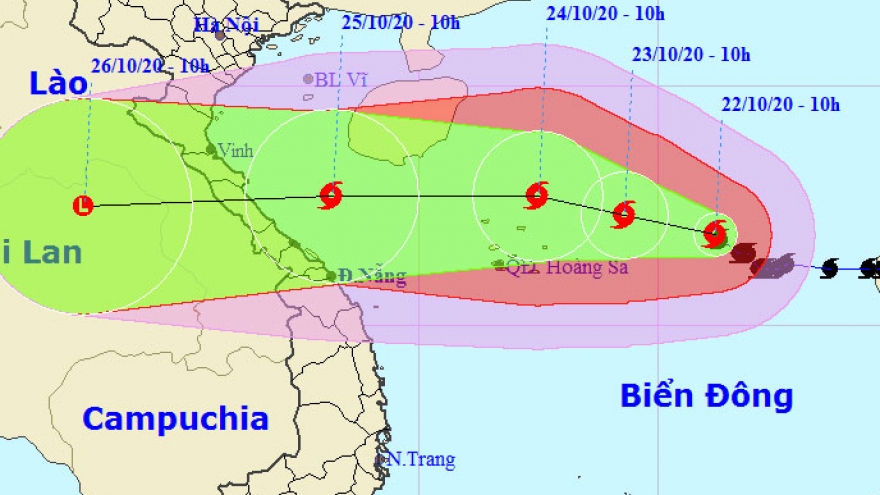 Storm Saudel heads toward Vietnam, heavy rain expected