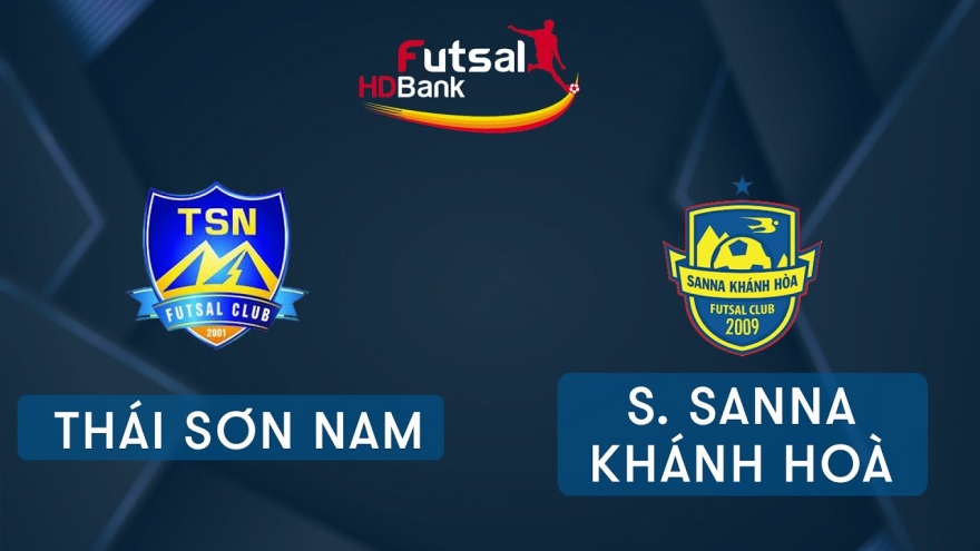 TRỰC TIẾP Thái Sơn Nam - Savinest Sanna Khánh Hòa Giải Futsal HDBank 2020