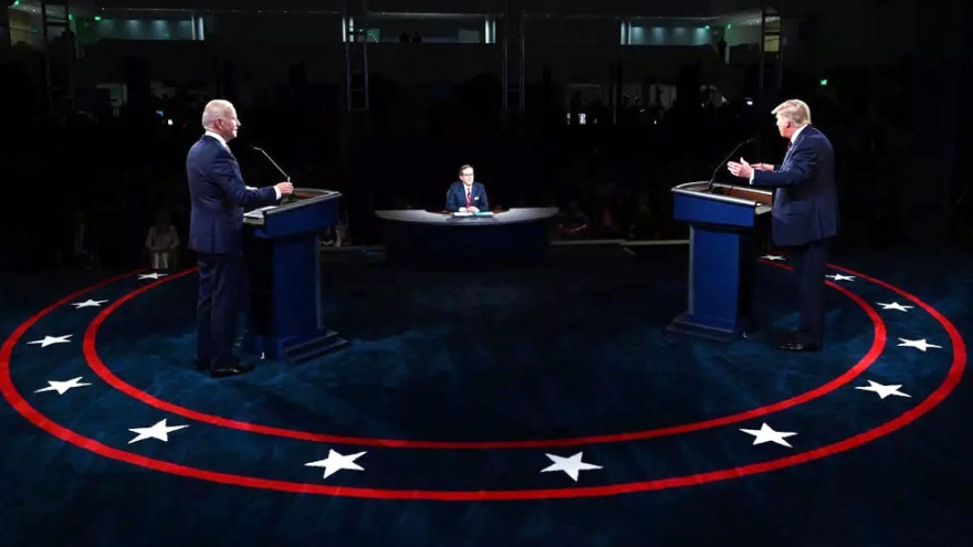 Bầu cử Tổng thống Mỹ: Sẽ điều chỉnh kết cấu chương trình các cuộc tranh luận tiếp theo