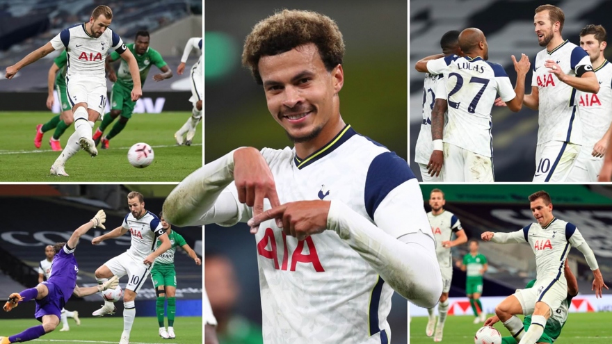 Ghi 7 bàn vào lưới Maccabi Haifa, Tottenham dự vòng bảng Europa League