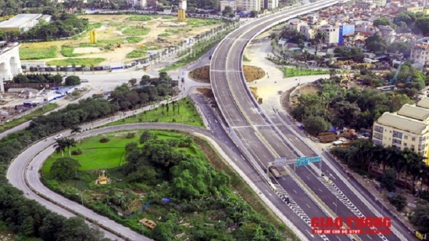 Hà Nội khánh thành cầu cạn vành đai 3 Mai Dịch-Nam Thăng Long