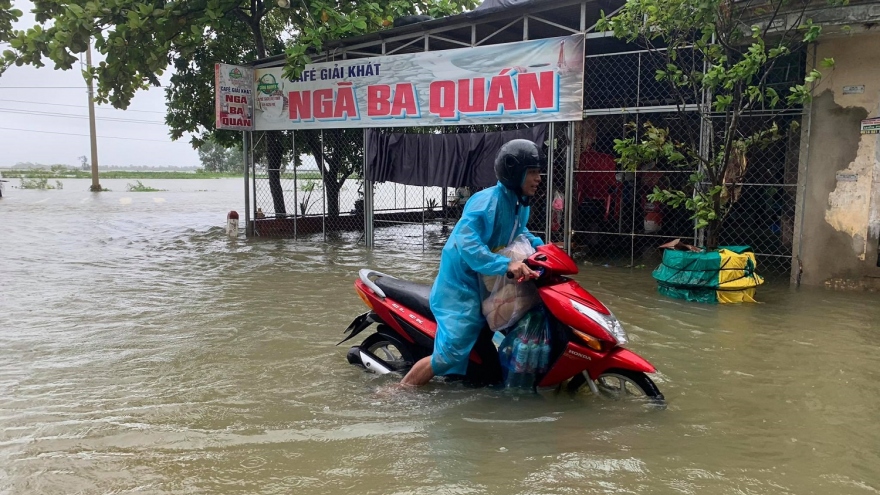 Một người mất tích, 3 người bị thương vì mưa lũ ở Thừa Thiên Huế