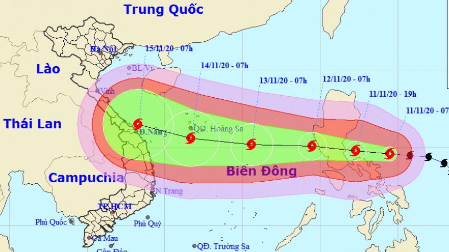 Sẵn sàng ứng phó với bão Vàm Cỏ (VAMCO) giật cấp 15