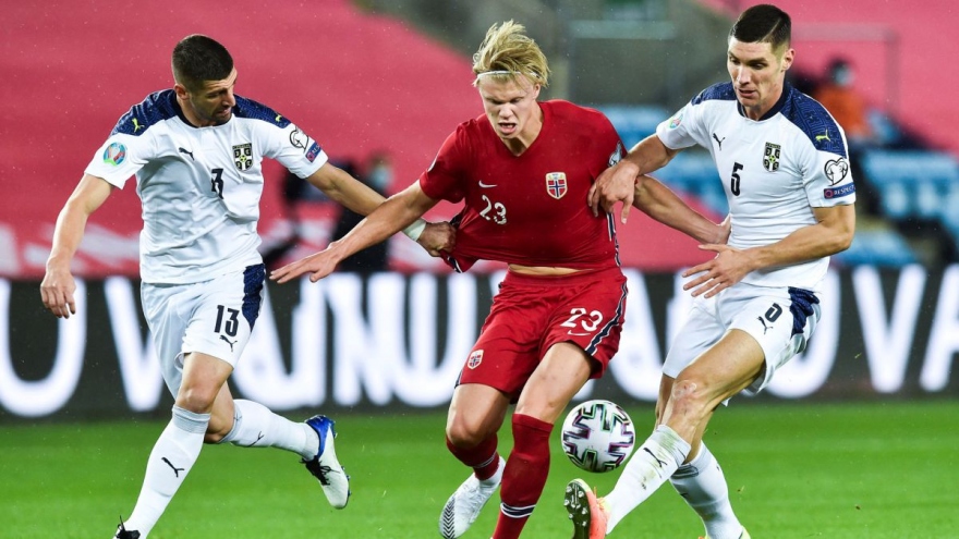 Đồng đội mắc Covid-19, Haaland mất cơ hội tranh tài ở Nations League