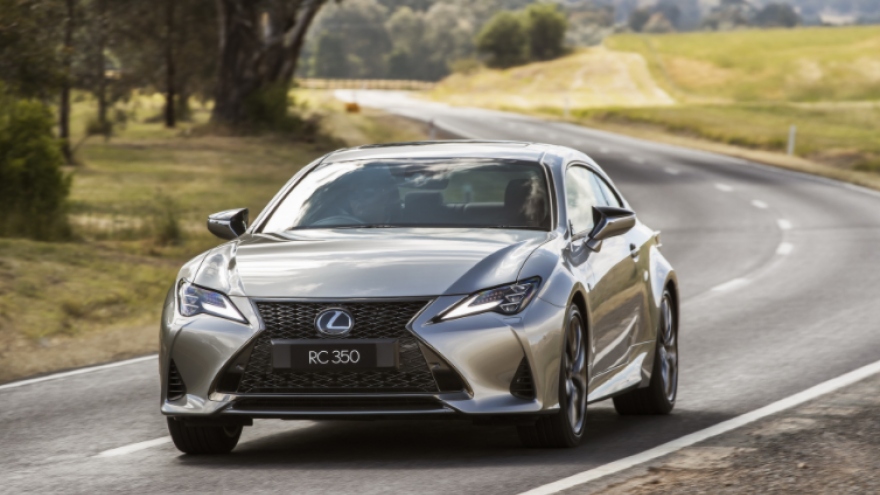 Lexus RC 2021 hấp dẫn hơn với những cải tiến kỹ thuật mới