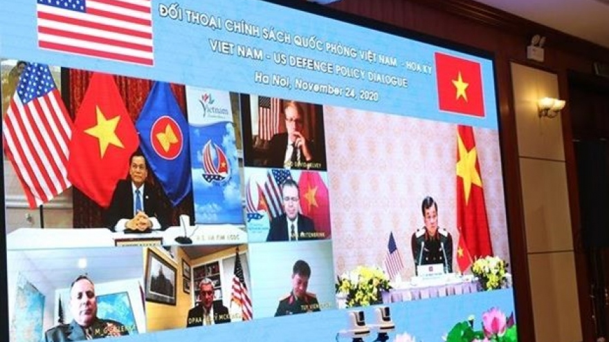 2020 Vietnam - US defence policy dialogue held online