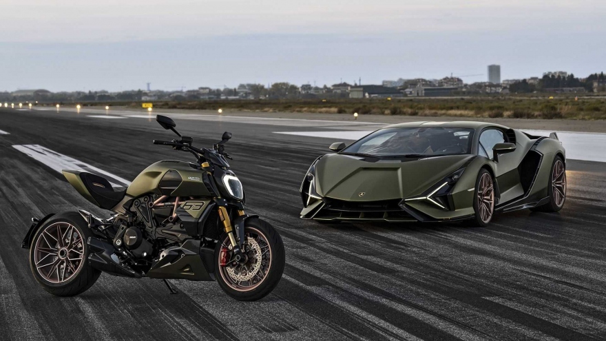 Ducati ra mắt Diavel 1260 lấy cảm hứng từ Lamborghini Sian