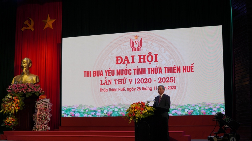 Hơn 300 đại biểu dự Đại hội thi đua yêu nước tỉnh Thừa Thiên Huế lần thứ V