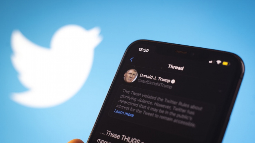 Ông Trump sắp mất quyền bảo vệ trước các lệnh cấm của Twitter