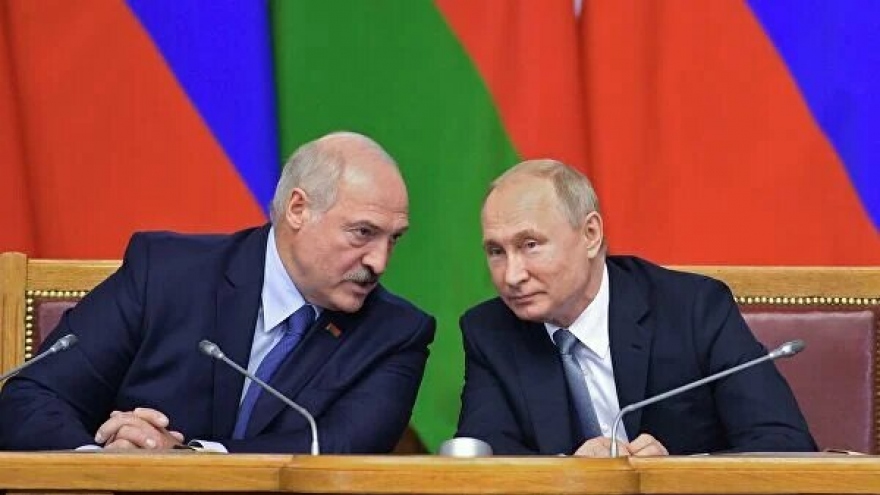Hai nhà lãnh đạo Nga và Belarus điện đàm về vấn đề hợp tác song phương