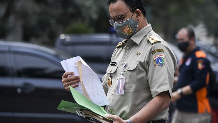 Số ca mắc Covid-19 ở Indonesia tăng kỷ lục sau các vụ tụ tập đông người