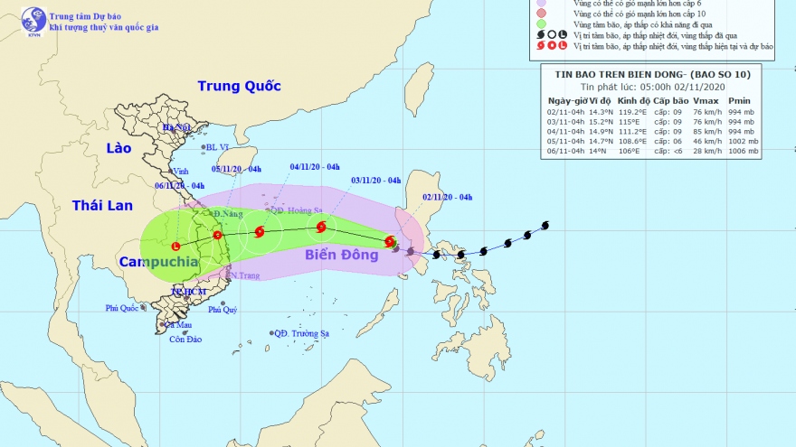 Goni enters East Sea, becoming 10th typhoon to hit Vietnam