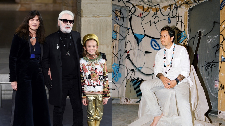 Huyền thoại Graffiti Cyril Kongo và dấu ấn trong BST lúc cuối đời của Karl Lagerfeld