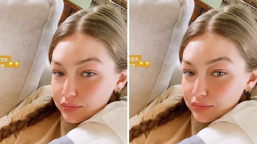 Siêu mẫu Gigi Hadid khoe ảnh chụp cùng con gái cưng hơn 1 tháng tuổi