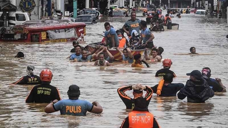 Thiệt hại nặng nề do bão, Philippines tuyên bố tình trạng thiên tai ở Luzon