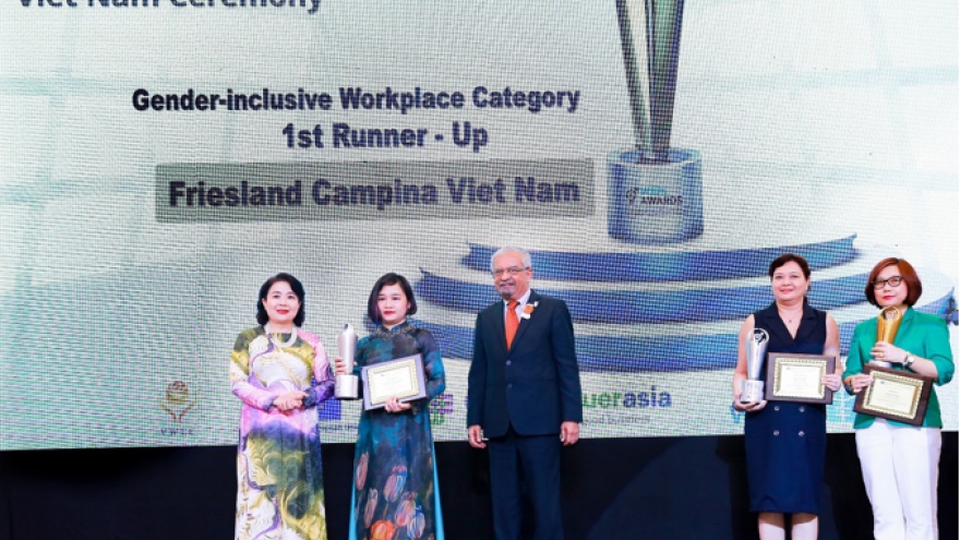 FrieslandCampina Việt Nam tự hào nhận giải thưởng trao quyền cho phụ nữ