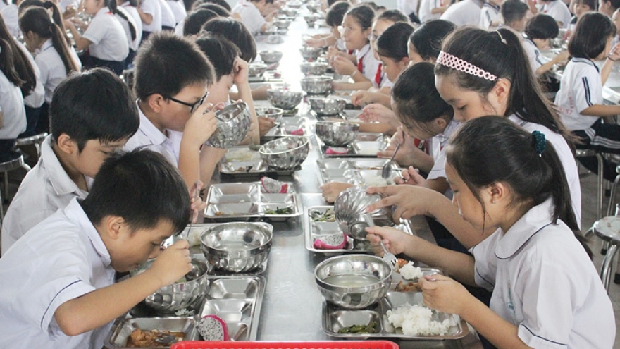 Cải thiện dinh dưỡng trẻ em qua bữa ăn học đường