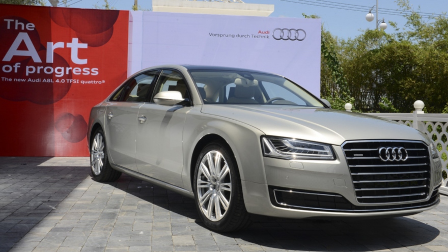 33 xe Audi A8L tại Việt Nam phải triệu hồi vì lỗi gioăng cao su khoang máy