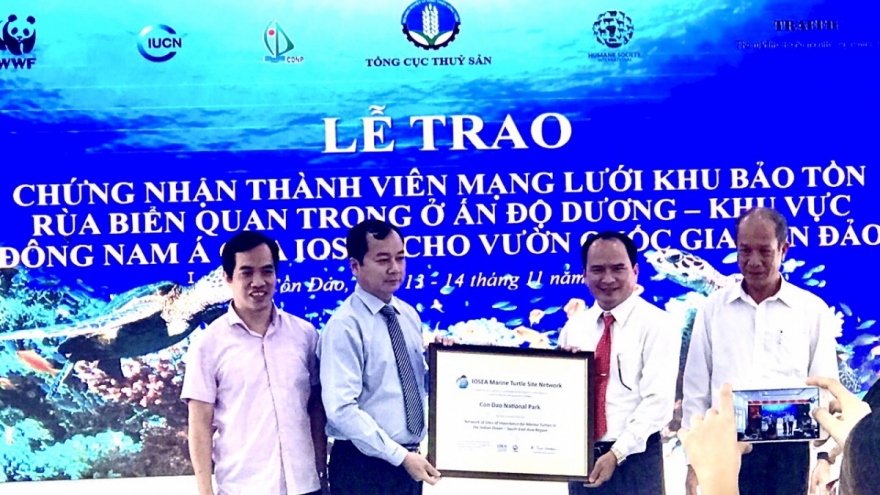 Con Dao Park officially joins IOSEA turtle conservation network