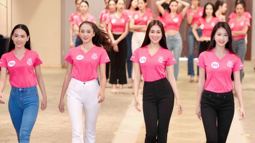 Miss Vietnam finalists prepare for fashion competition