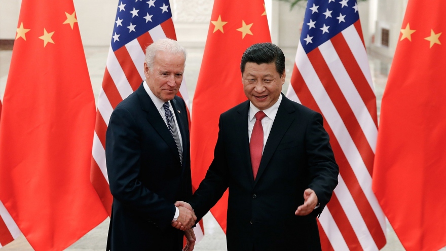 Chủ tịch Trung Quốc Tập Cận Bình gửi điện chúc mừng ông Joe Biden