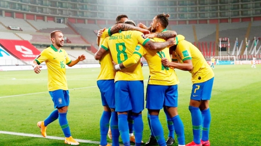 Lịch thi đấu vòng loại World Cup 2022 khu vực Nam Mỹ: Brazil gặp khó