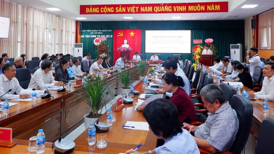 Hội thảo khoa học về bảo vệ nền tảng tư tưởng của Đảng