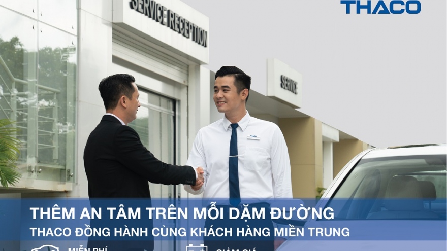 THACO đồng hành với khách hàng miền Trung