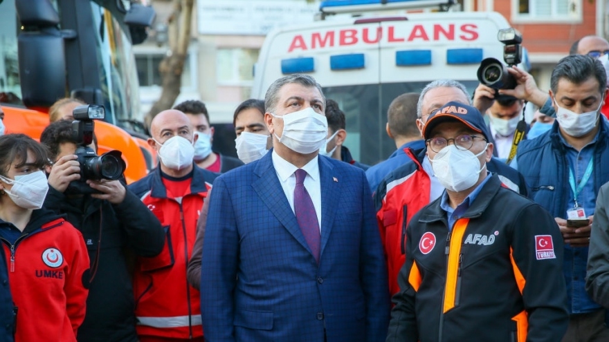 Động đất ở Thổ Nhĩ Kỳ: Số người chết tăng lên 35