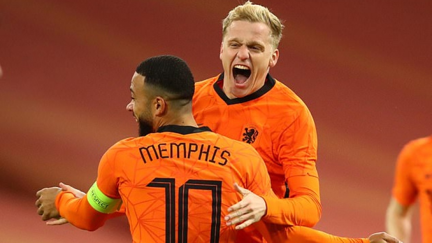 Hà Lan 1-1 Tây Ban Nha: Van De Beek chứng tỏ duyên ghi bàn