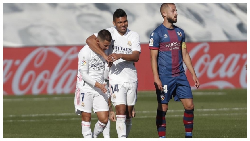 Hazard và Casemiro mắc Covid-19, Real Madrid khủng hoảng trầm trọng