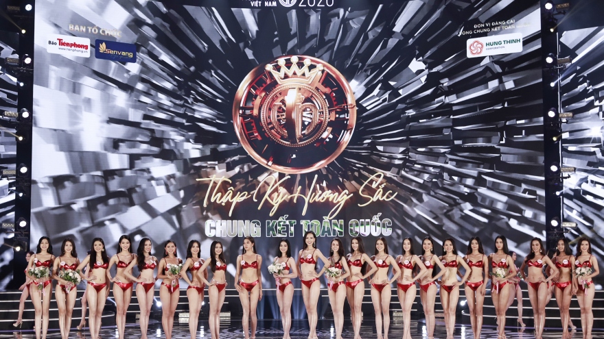 Xem lại phần thi bikini "nóng bỏng" của Top 22 Hoa hậu Việt Nam 2020