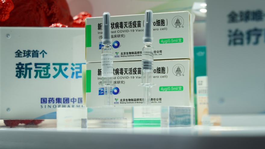 Tập đoàn Sinopharm (Trung Quốc) đạt nhiều tiến triển trong thử nghiệm vaccine Covid-19