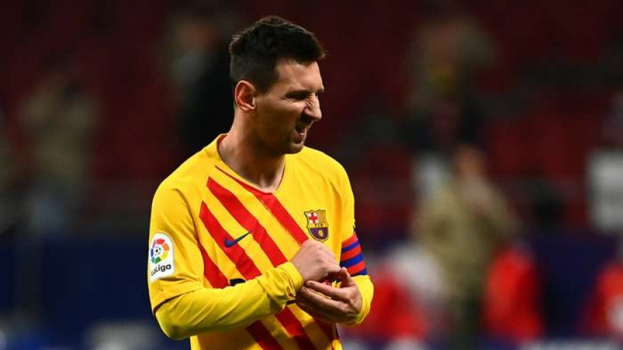 HLV Ronald Koeman gạch tên Messi khỏi đội hình đá Champions League