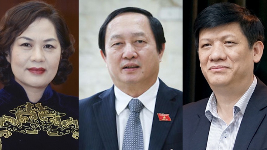 Quốc hội tiến hành phê chuẩn bổ nhiệm 3 tân thành viên Chính phủ