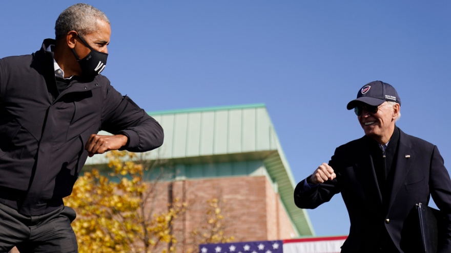 Các chính trị gia phe Dân chủ hân hoan với chiến thắng của ông Joe Biden