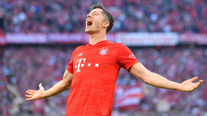 Lewandowski được bầu chọn là cầu thủ xuất sắc nhất thế giới năm 2020