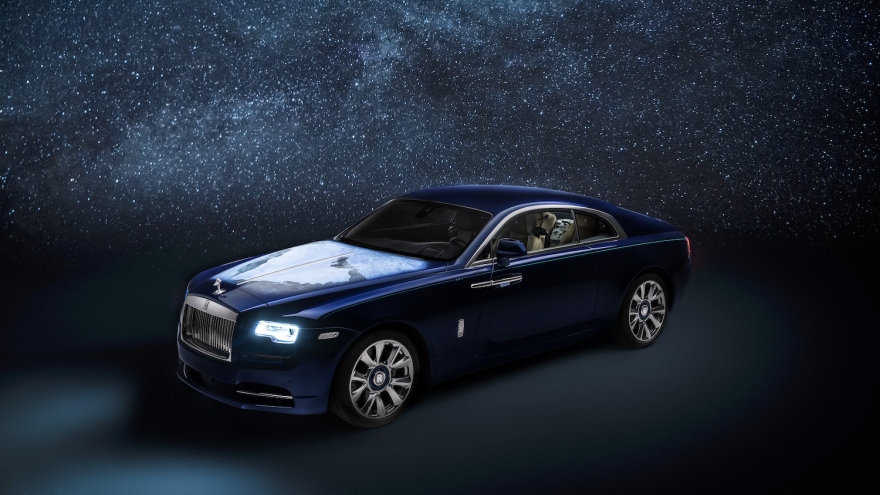 Cận cảnh Rolls-Royce Wraith cá nhân hóa lấy cảm hứng từ trái đất