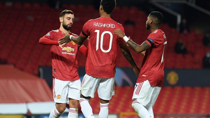 Bruno Fernandes giúp MU "đòi nợ" Istanbul, tiến sát vòng 1/8 Champions League