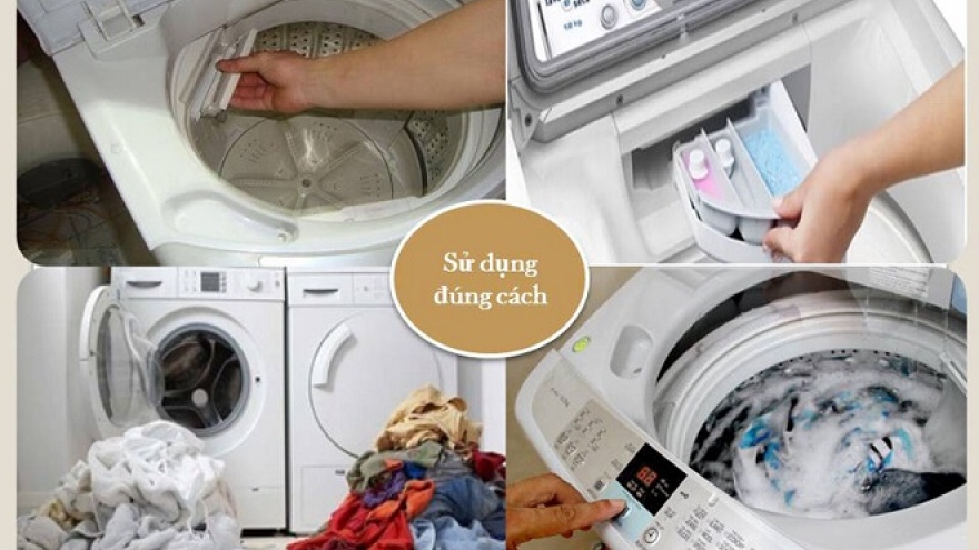 "Bách khoa" bí kíp giặt quần áo bằng máy giặt bạn nên biết
