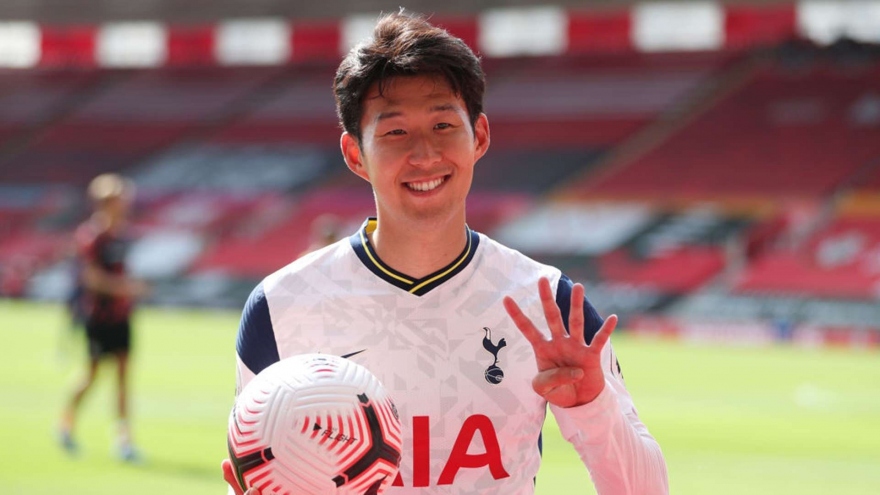 Giúp Tottenham vùi dập MU, Son Heung Min được vinh danh