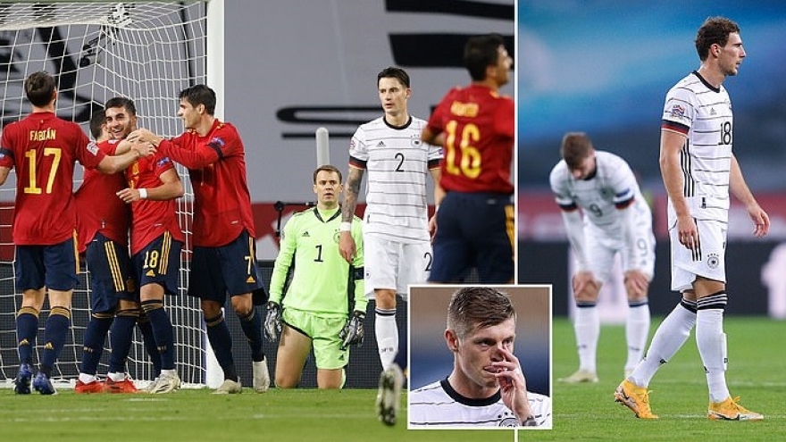 Tây Ban Nha 6-0 Đức: Không thể tin nổi!