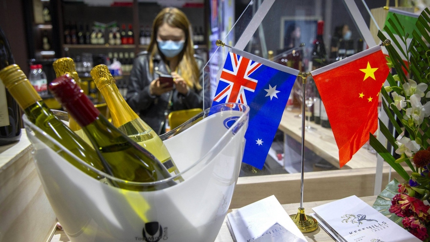 Australia và Trung Quốc đạt được thỏa thuận về tranh chấp rượu vang