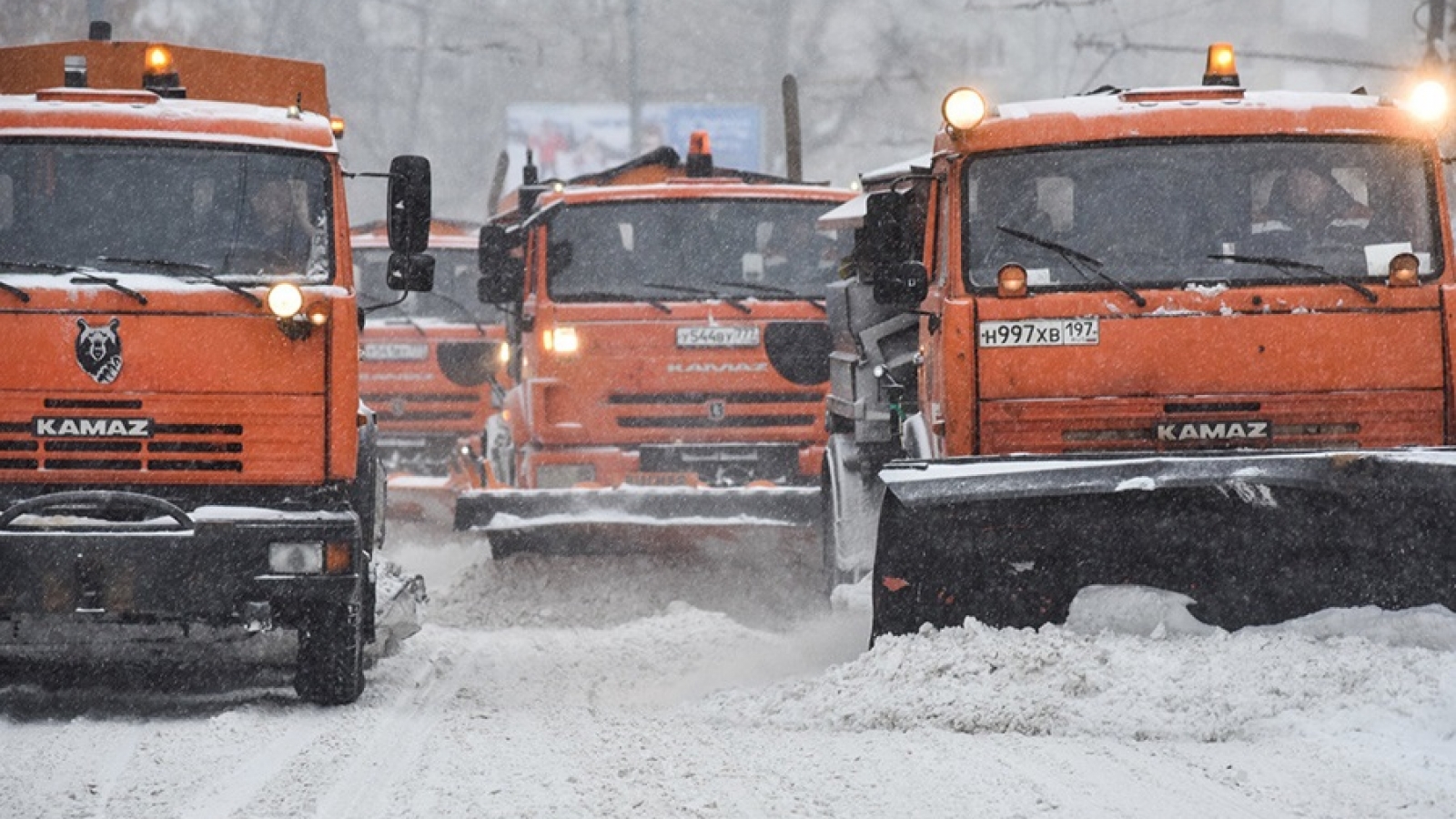 Bí kíp giúp người Moscow (Nga) đối phó với tuyết và băng mỗi mùa đông